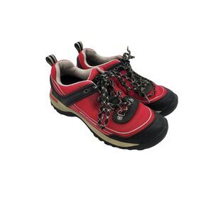 Wolverine Shoes 6 1/2M Womens NXT Cleansport Red Black Lace Up Walking Casual